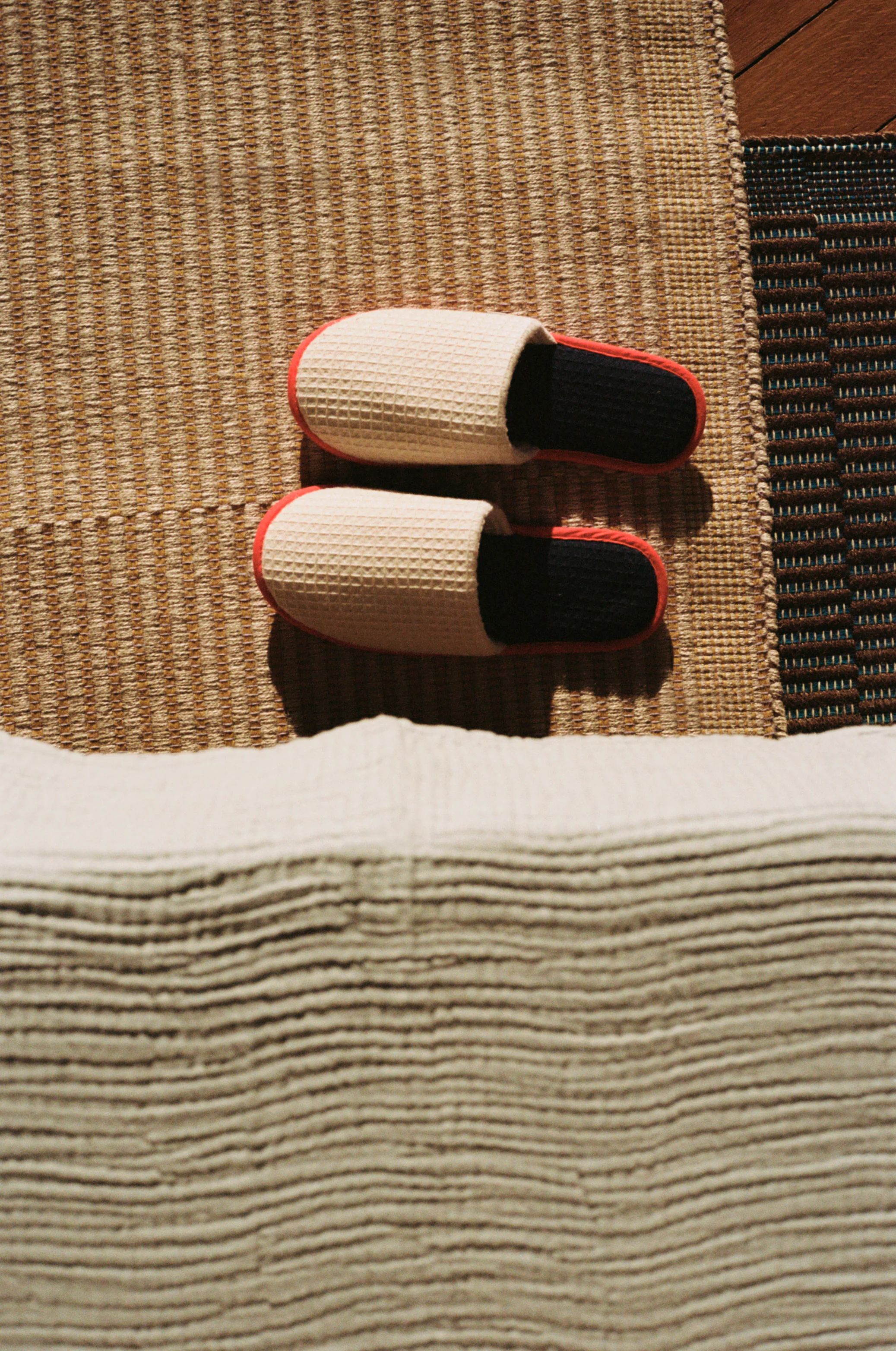 HAY  Tapis måtte, Off-White and Lavender - 60x95 cm.