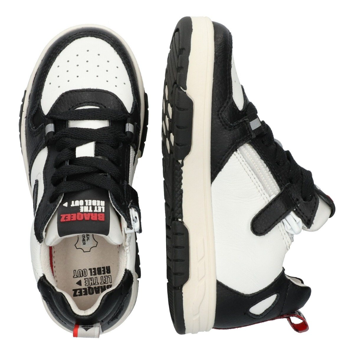 Cis Chicago - Lage Sneakers Braqeez Zwart