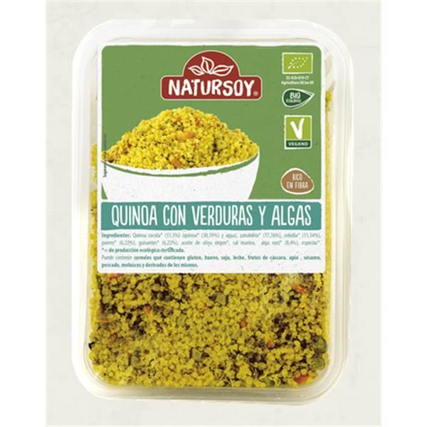 Quinoa Verduras E Algas Bio