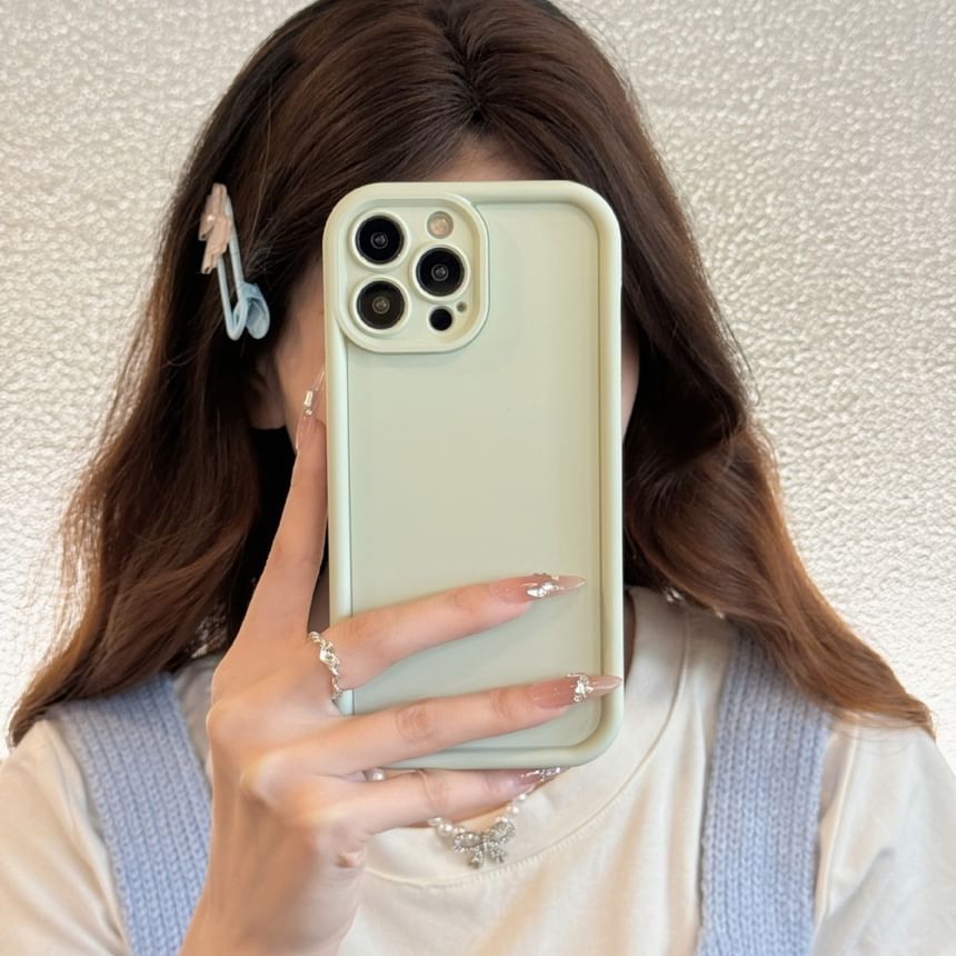 Tondephiry - Effen telefoonhoesje voor iPhone 16, 16 Plus, 16 Pro, 16 Pro Max, 15, 15 Pro, 15 Pro Max, 14, 14 Plus, 14 Pro, 14 Pro Max