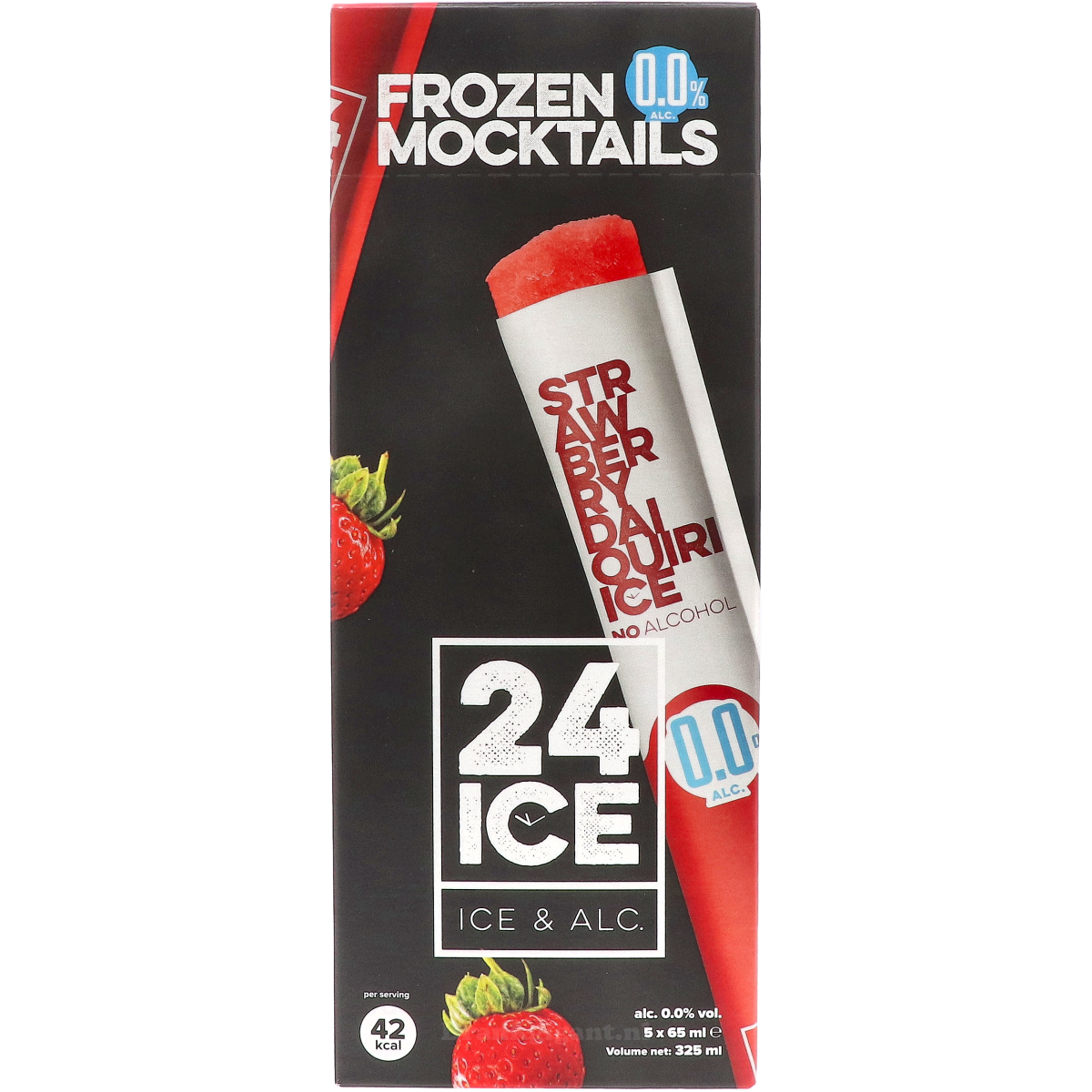 24 ICE Strawberry Daiquiri Alcoholvrij 32,5 cl