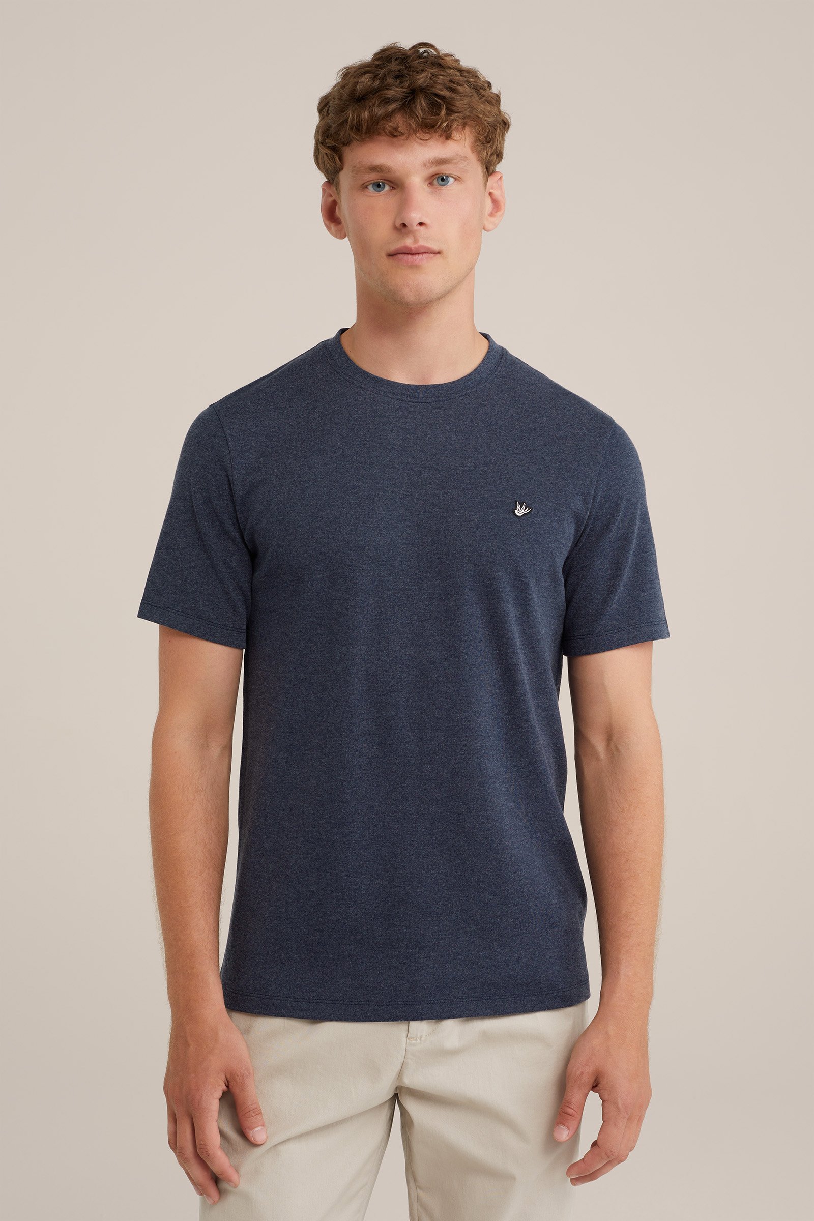 T-shirt Fundamentals Marineblauw