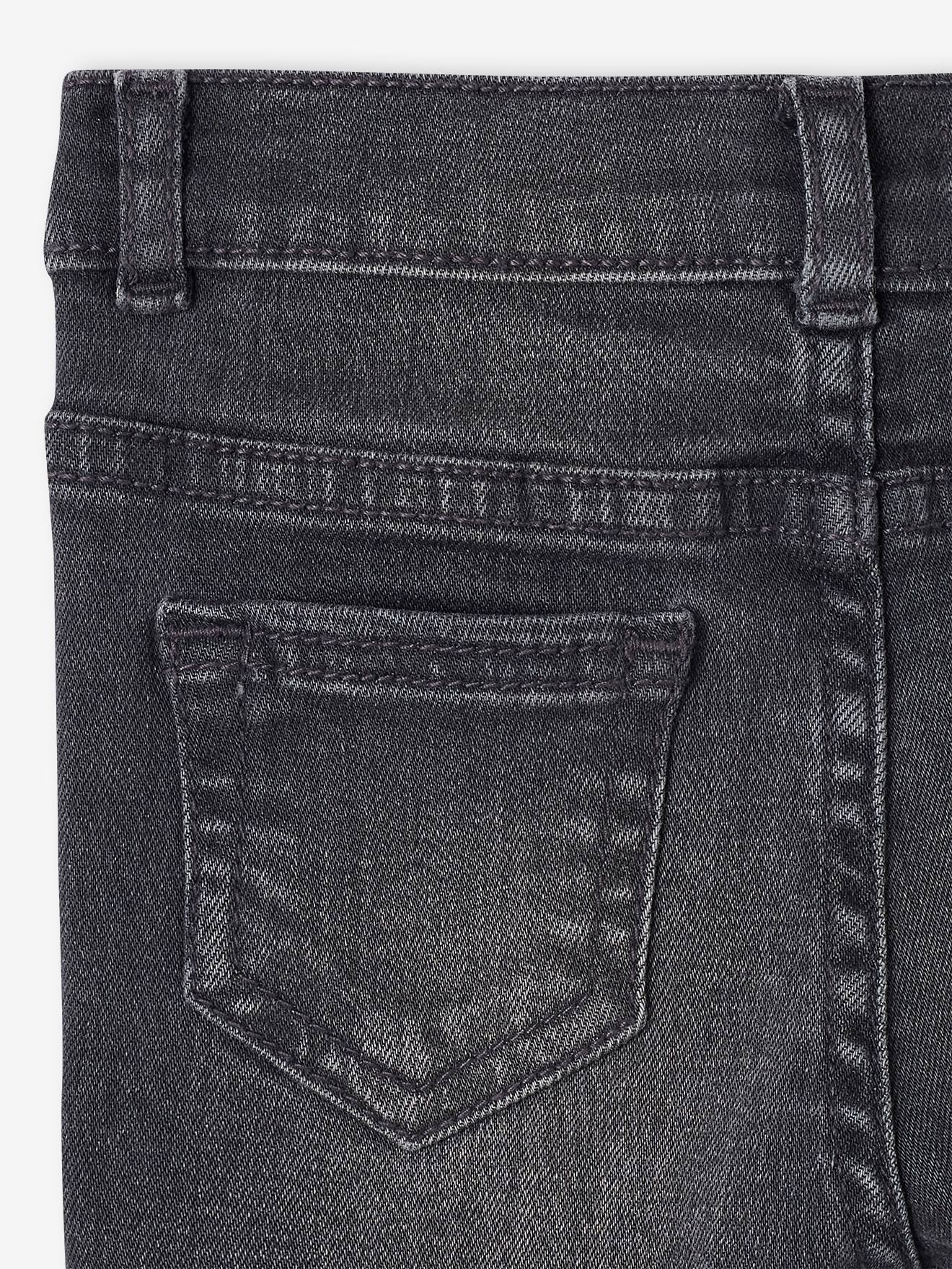 Calça jeans reta para bebê