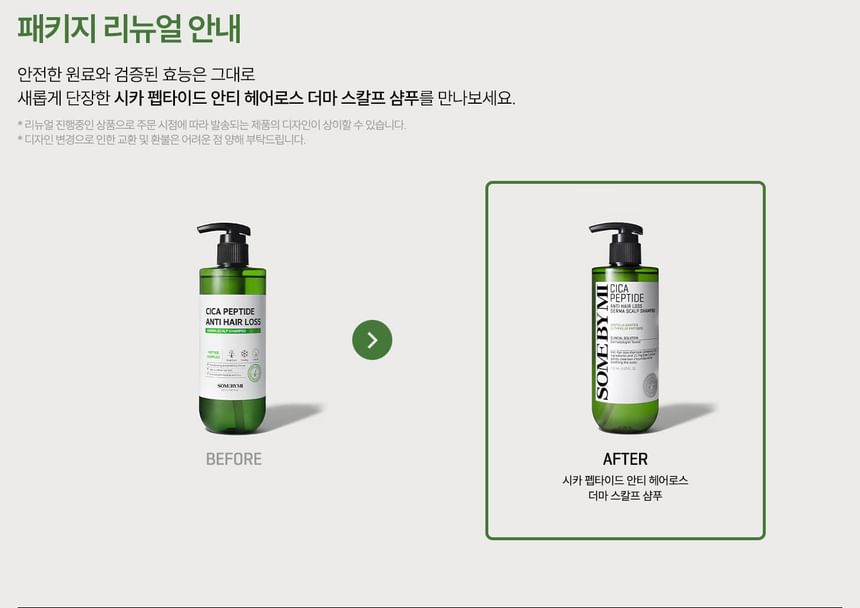 SOME BY MI - Cica Peptide Anti Haaruitval Derma Hoofdhuid Shampoo