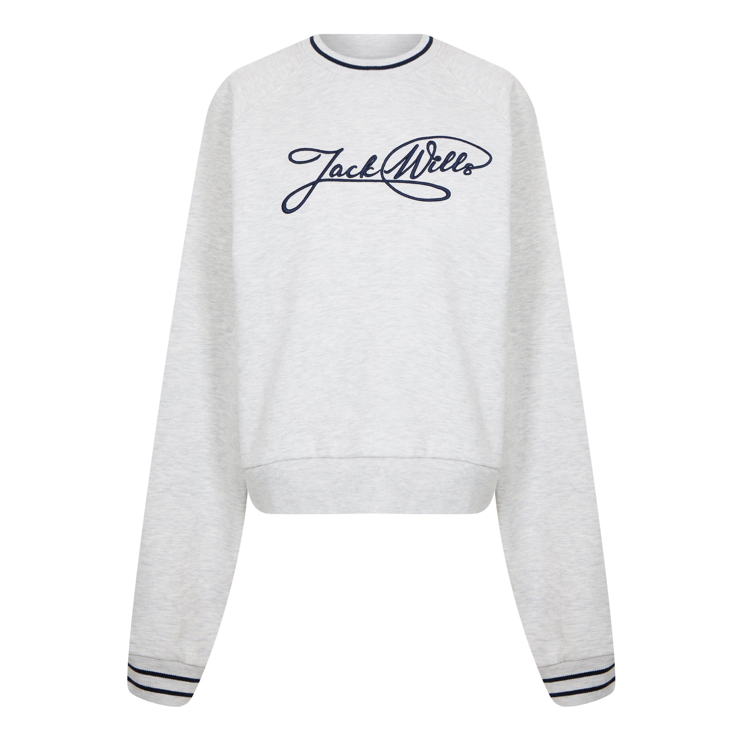 Jack Wills JW Sport Stripe Crew Sweater Womens