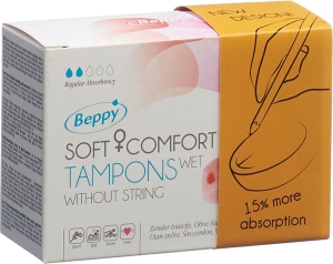 BEPPY Soft Comfort Tampons Wet, 8 Stück