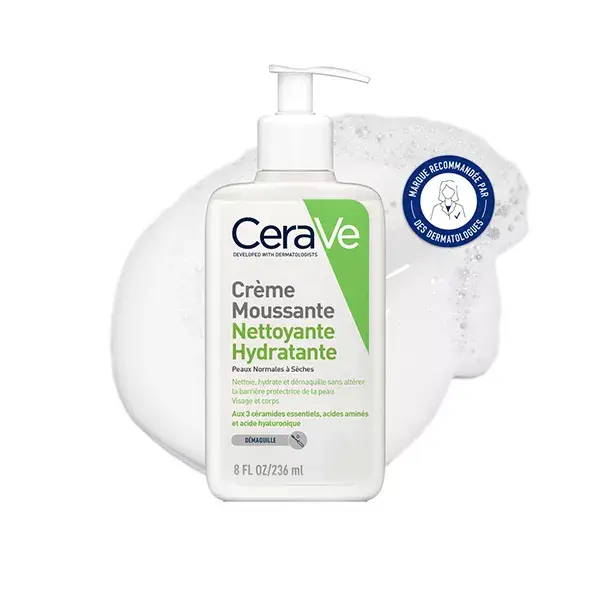 Creme de Limpeza Espumante Hidratante CeraVe 236ml