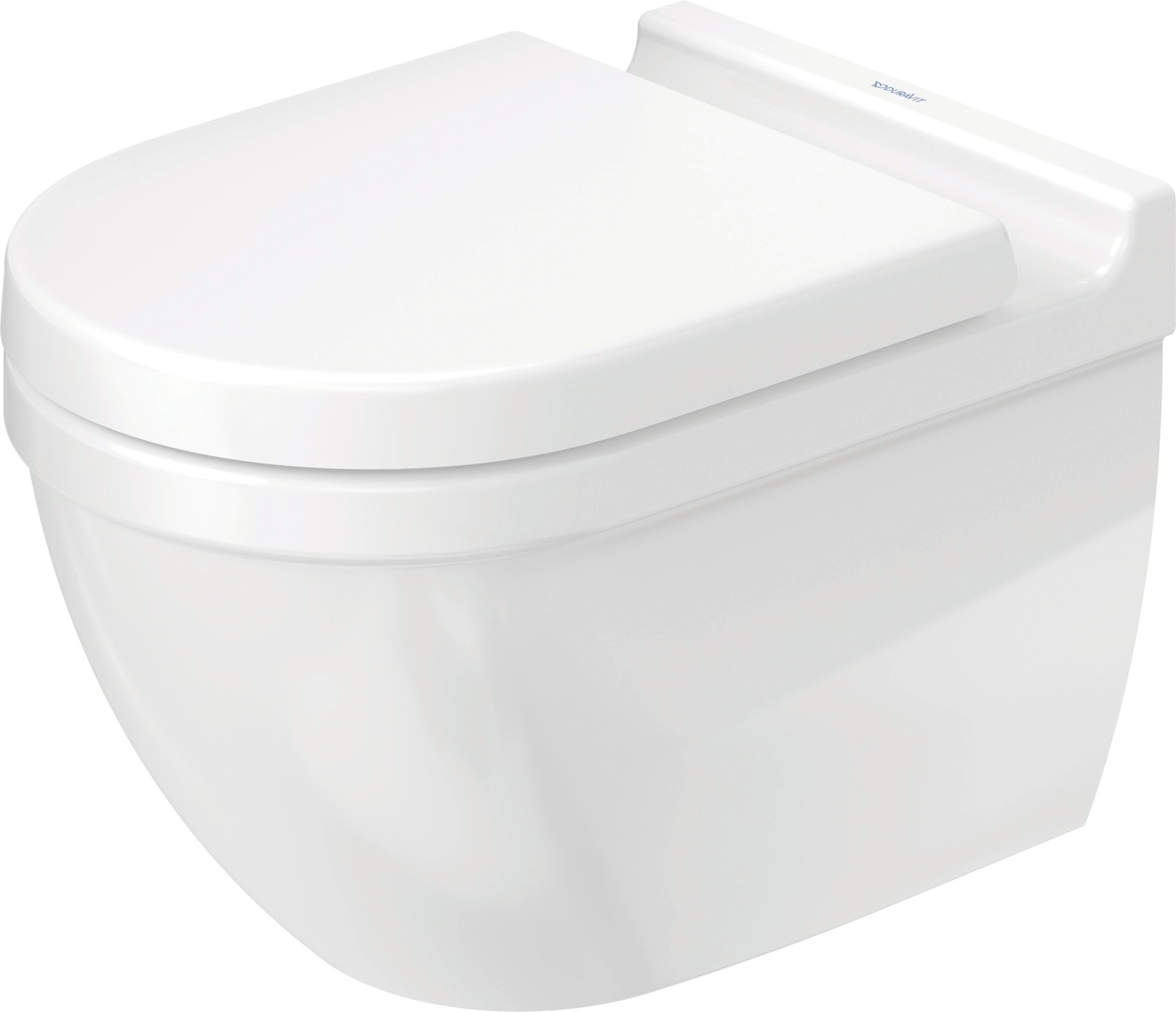 Duravit Starck 3 randloos toilet wit glans