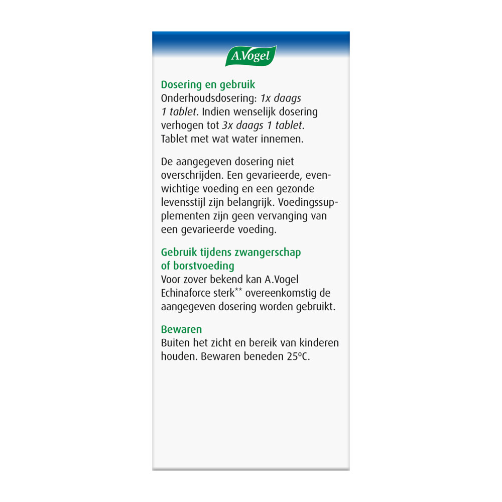2x A.Vogel Echinaforce Sterk60 tabletten