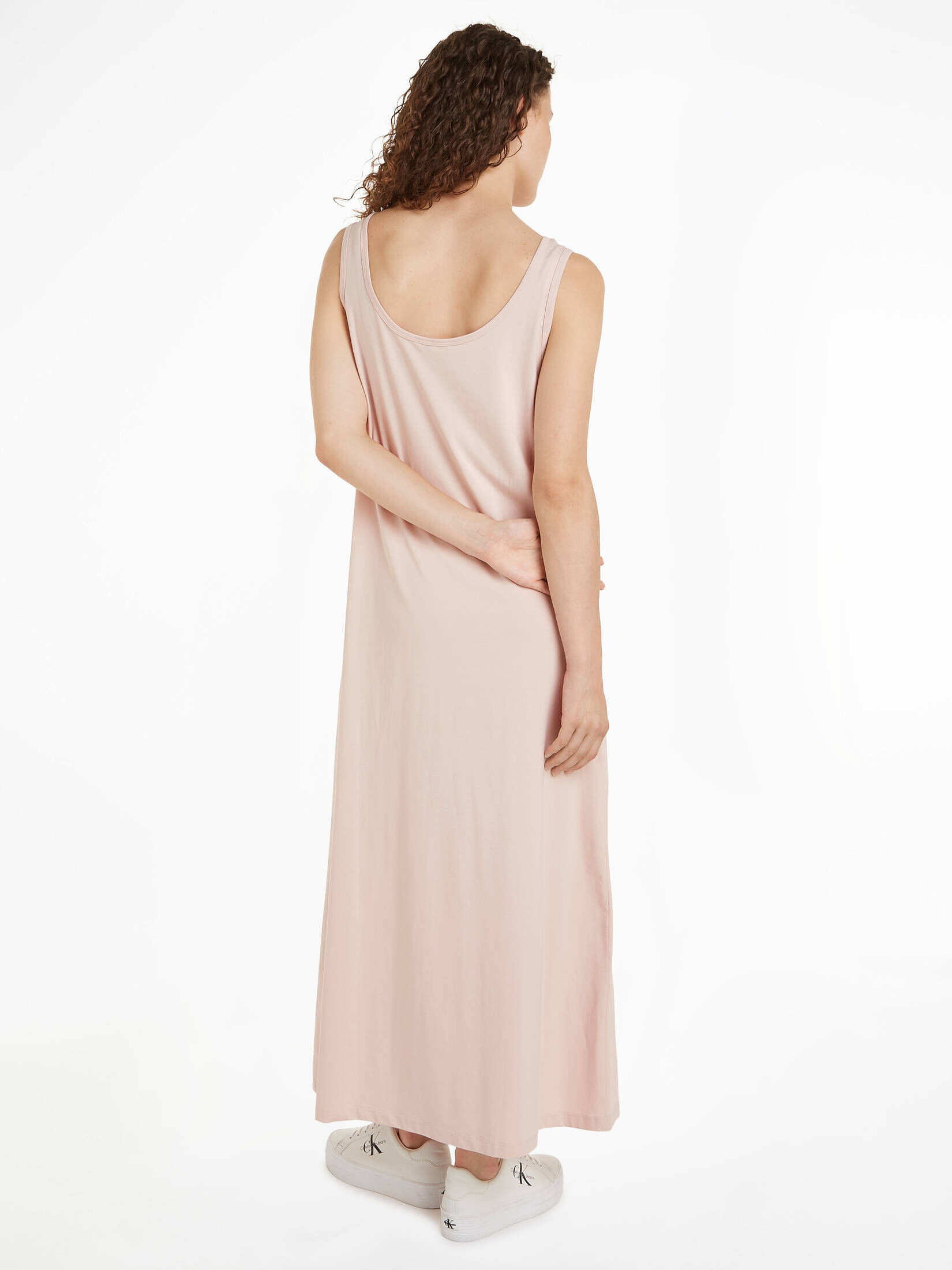 CALVIN KLEIN JEANS| Damen Maxi-Trägerkleid Relaxed Fit