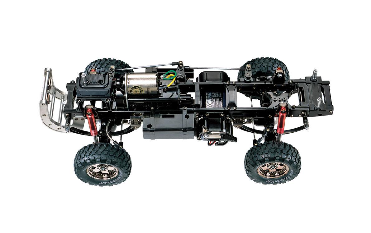 Scale Crawler Toyota Hilux High Lift Bausatz, 1:10<br>Detailgetreuer Toyota Hilux Bausatz mit 3-Gang Getriebe
