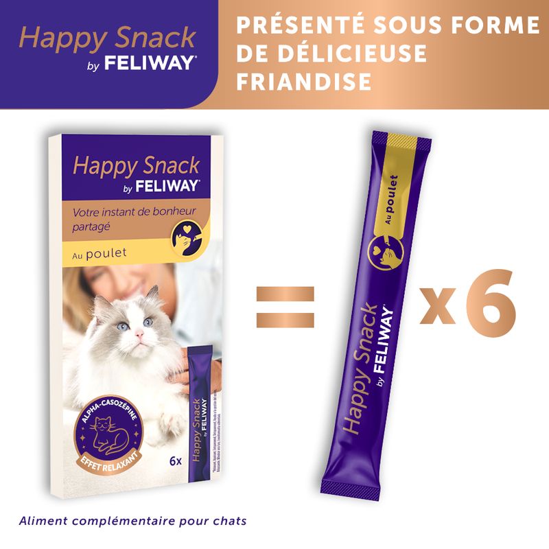 Feliway Happy Snack poulet pour chat