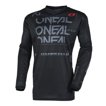 Maillot cross O'Neal ELEMENT - STATIC 2025 - Noir / Gris