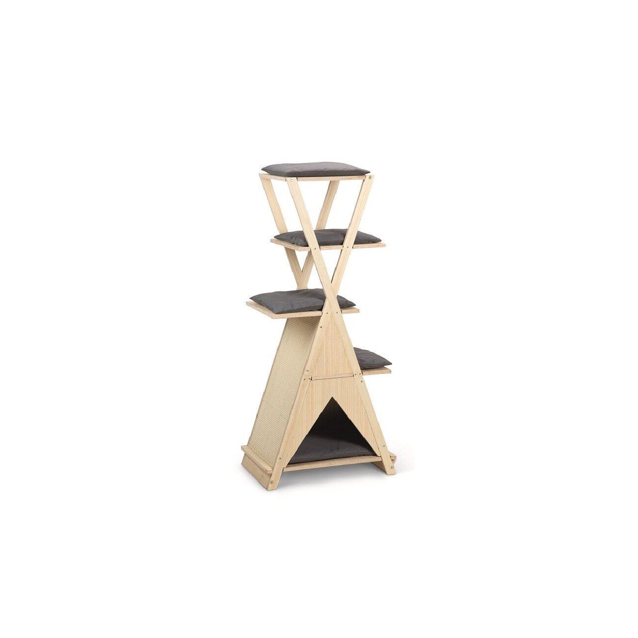 Beeztees Kratzmöbel Mirza Holz