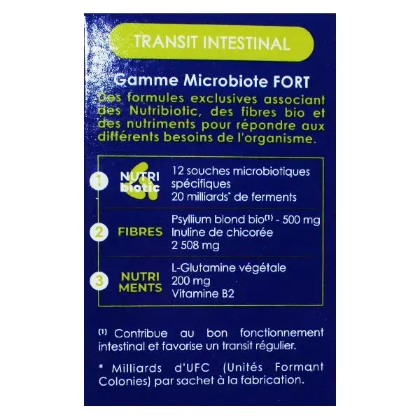 Nutrigée Microbiota Fort Trânsito Intestinal 14 saquetas