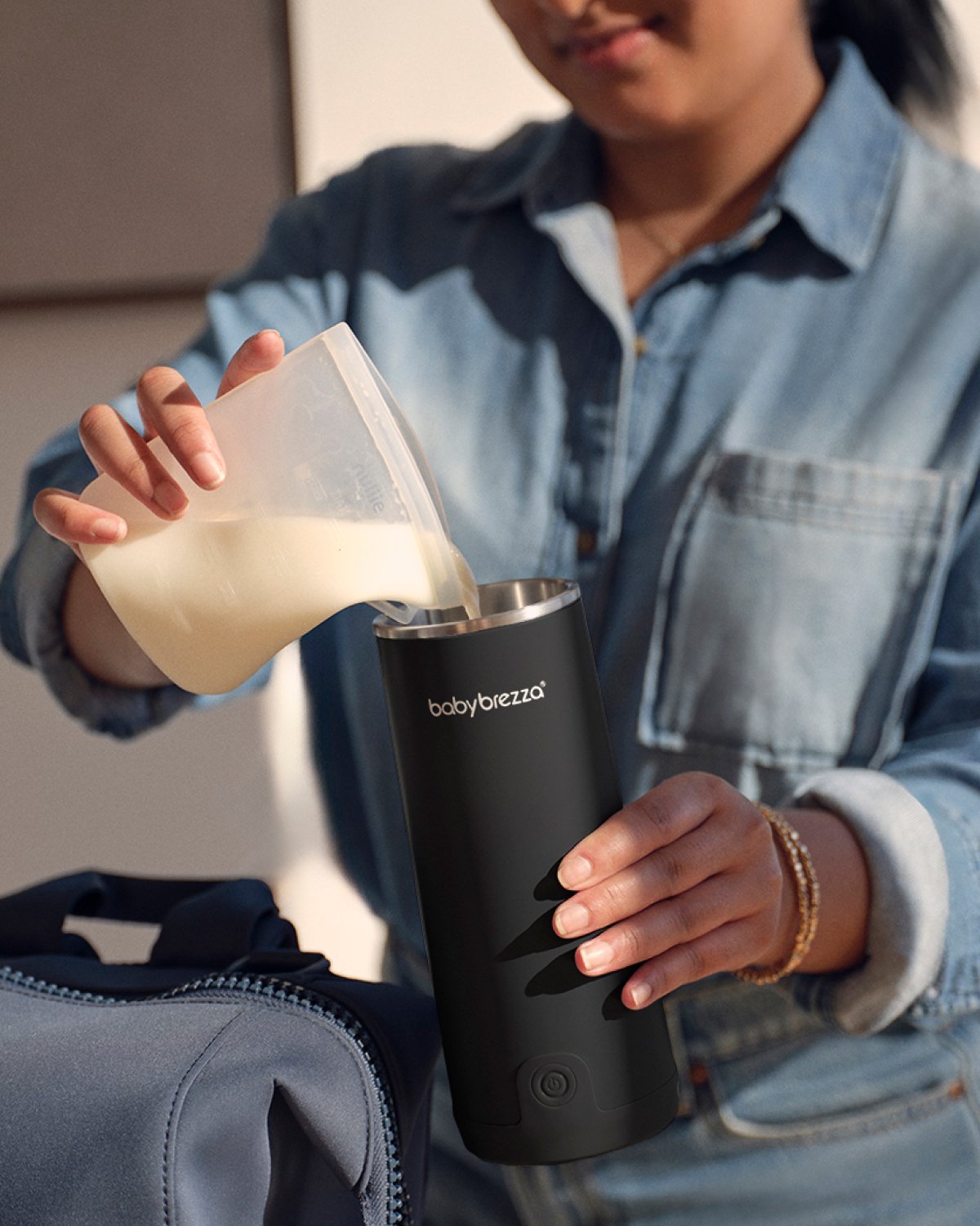 Baby Brezza Melkevarmer – Oppladbar & Bærbar | Superfast Portable Bottle Warmer