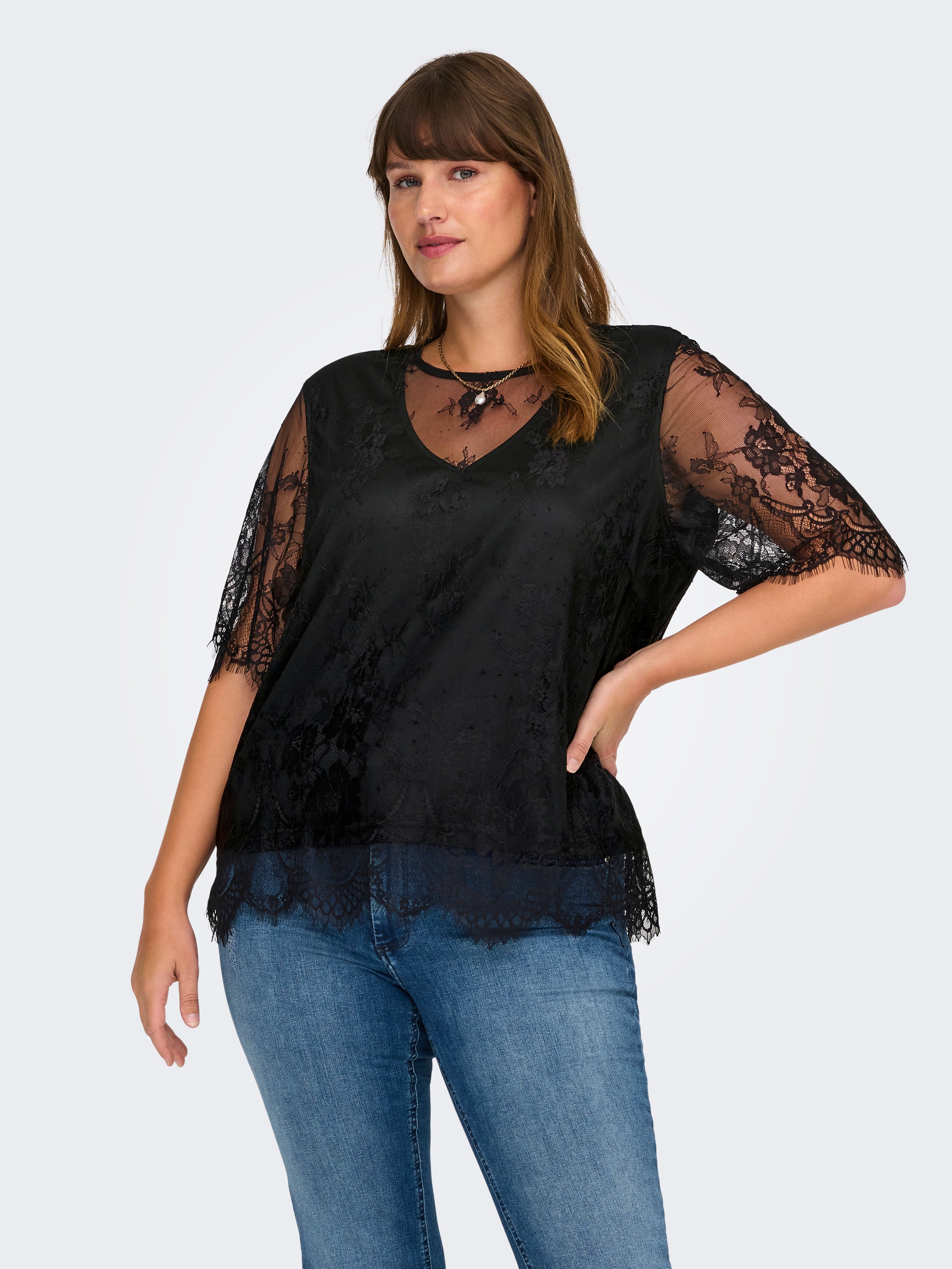 CAREVERLYN Top Black