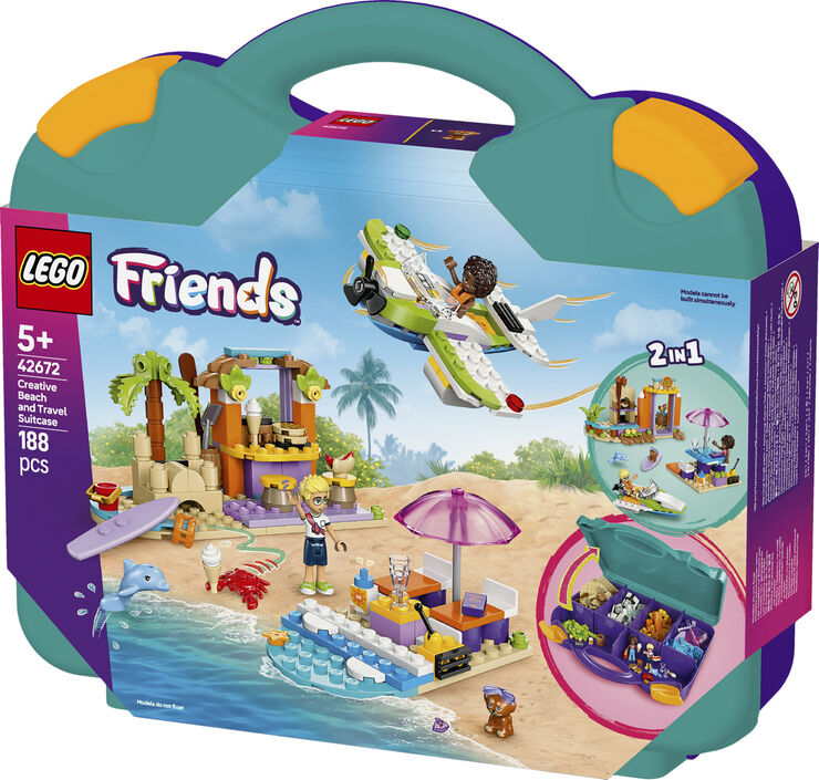 Lego Kreativ strand- og rejsekuffert 42672