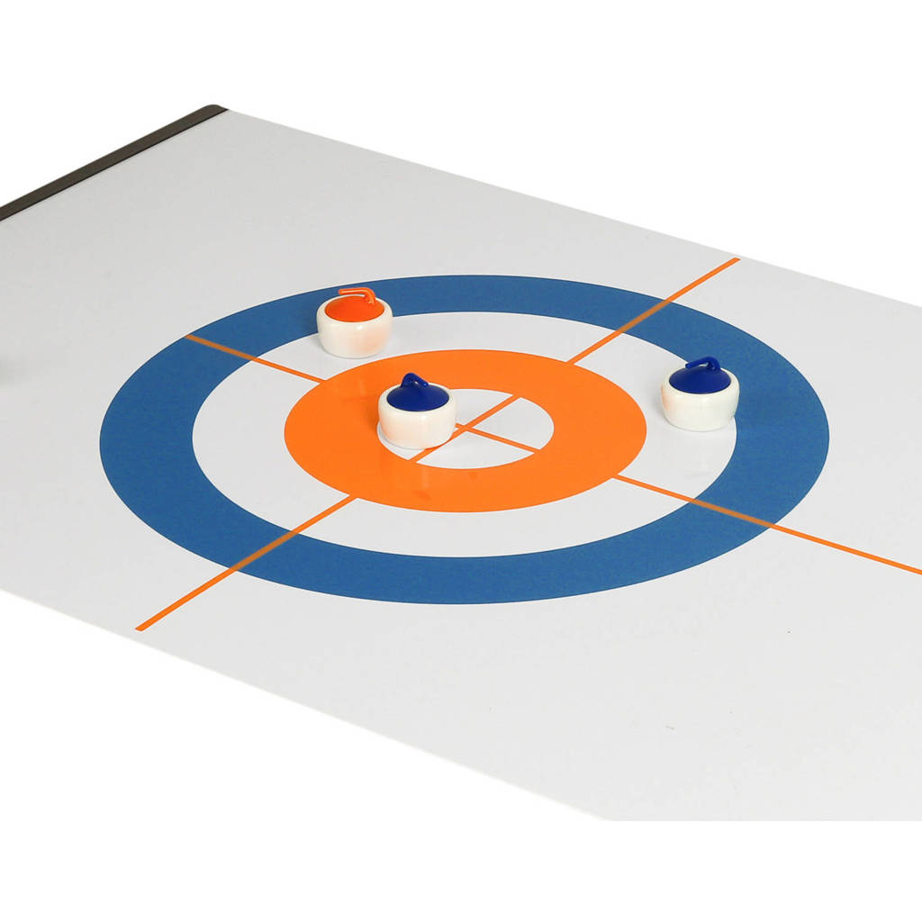 curling en sjoelen spel
