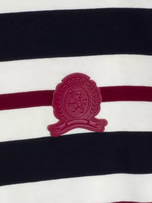 Camiseta Crest Global Stripe Archive Fit