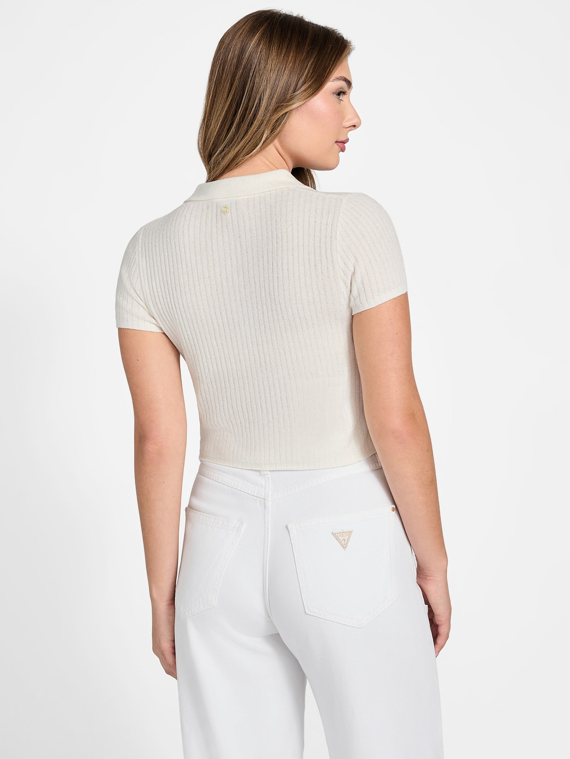 Polo Mona Chenille Crop