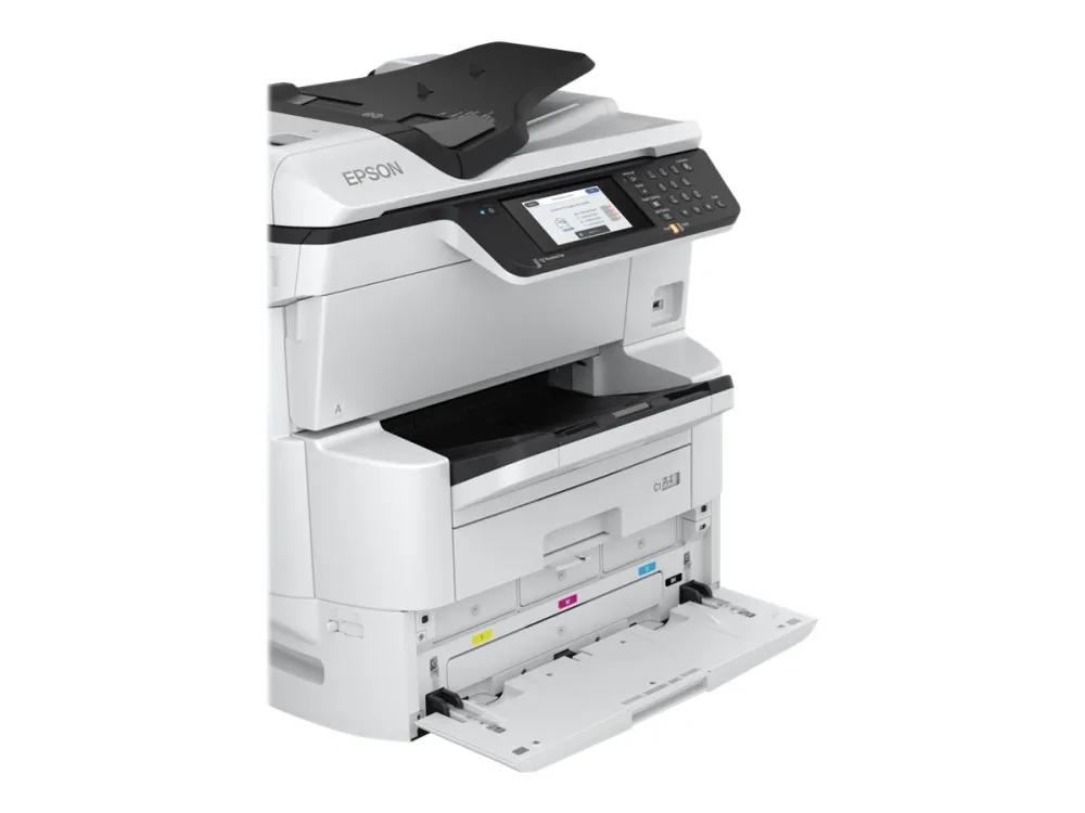 Epson WorkForce Pro WF-C878RDWF - Multifunktionsprinter - farve - blækprinter - A3 (297 x 420 mm) (original) - A3 (medie) - op til 22 spm (kopiering) - op til 24 spm (udskriver) - 335 ark - 33.6 Kbps - Gigabit LAN, Wi-Fi(n), USB 3.0, USB 2.0 vært