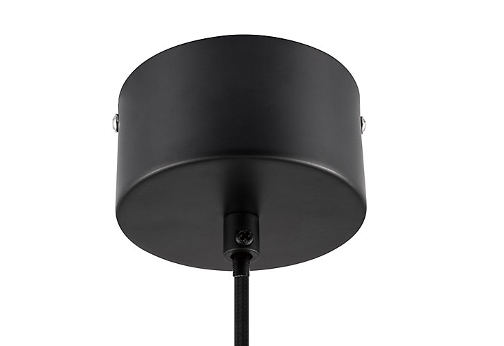 Suspension Heyka E27 IP20 noir 120 cm
