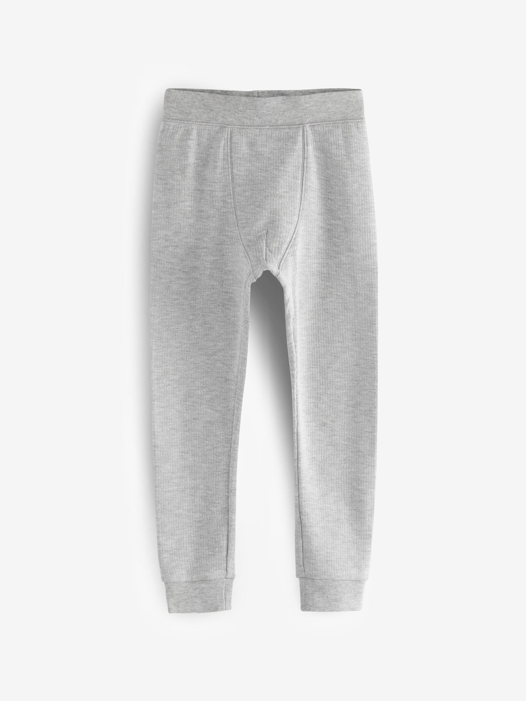 Grijs/wit - Verpakking van 2 thermische leggings (2-16 jr)