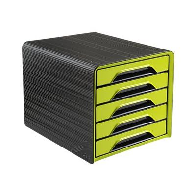 CEP Gloss - Module de classement 5 tiroirs - noir glossy