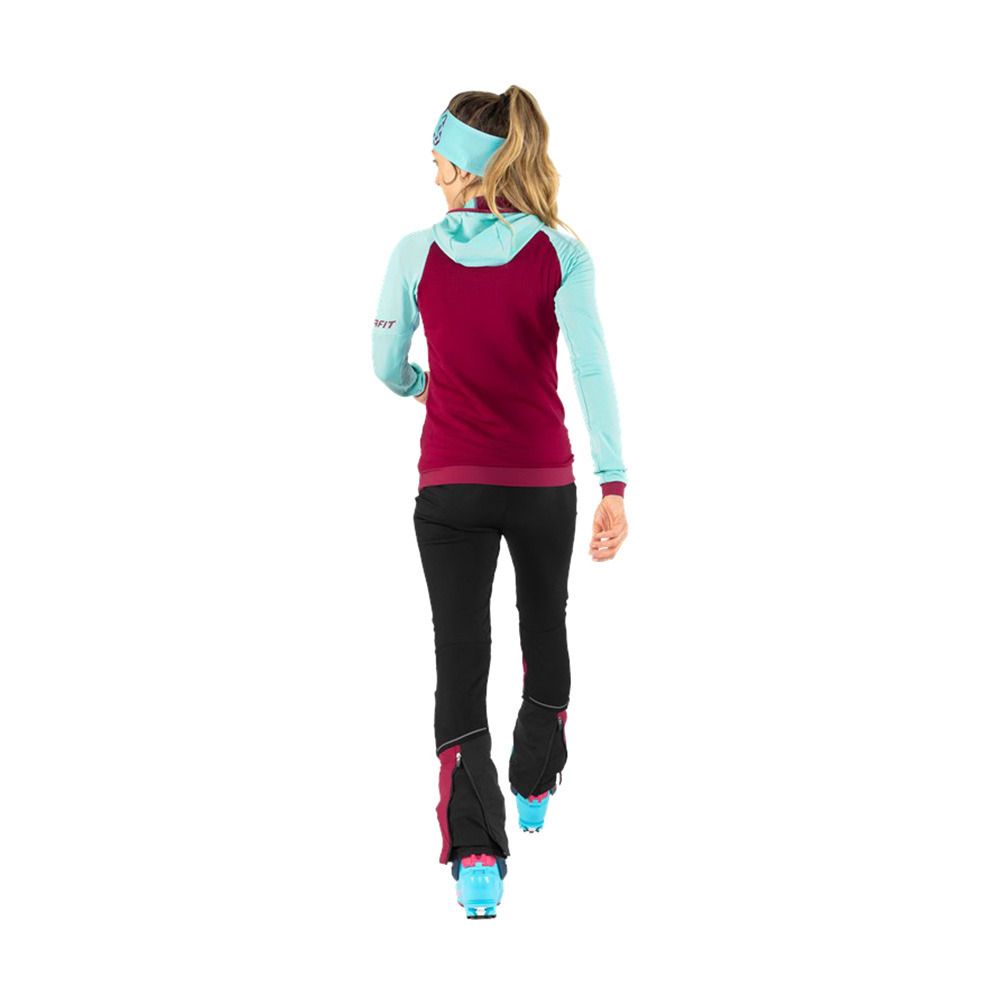 Dynafit SPEED DYNASTRETCH - Pantalon ski Femme beet red