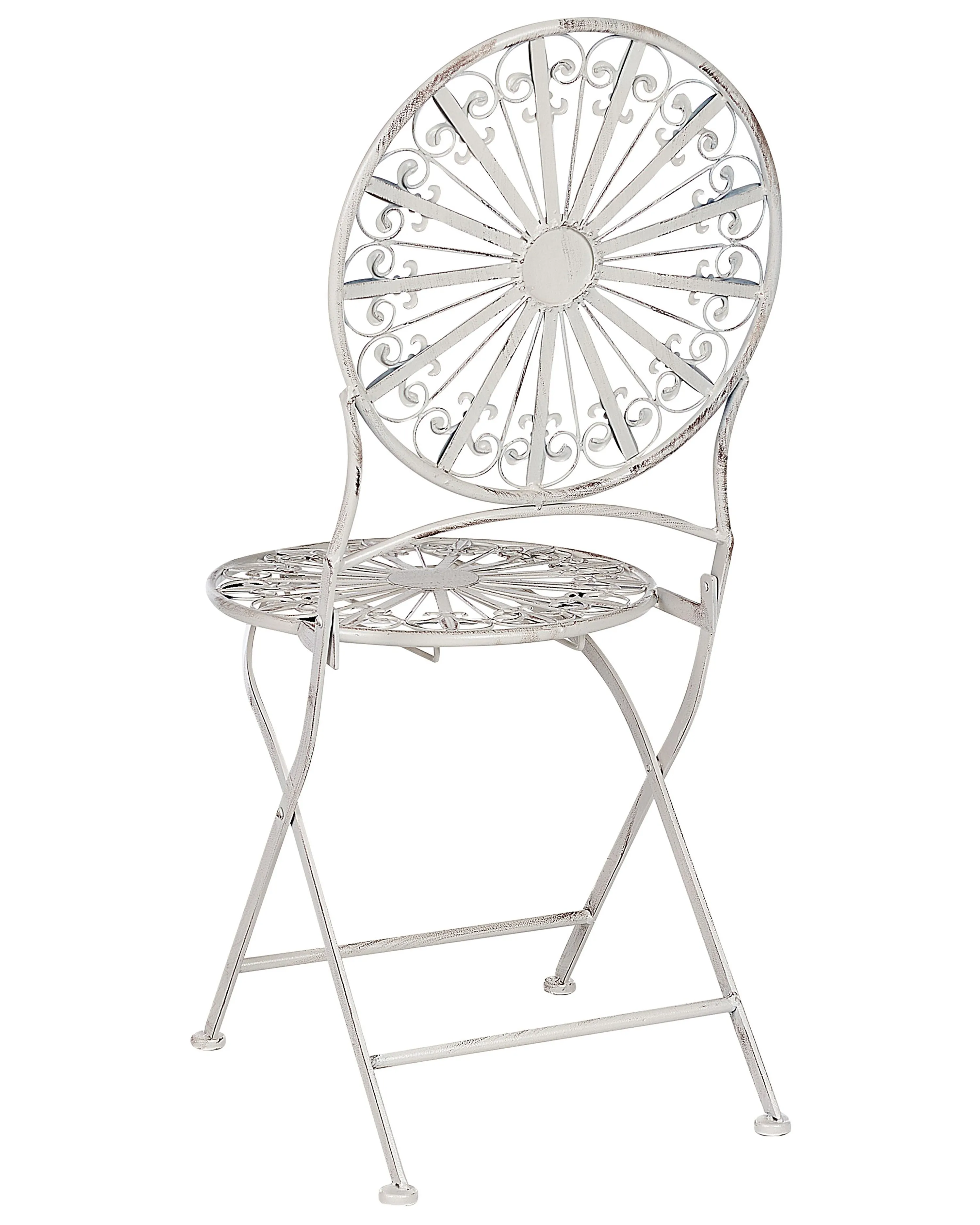 Set van 2 tuinstoelen SCAFA Metaal Wit