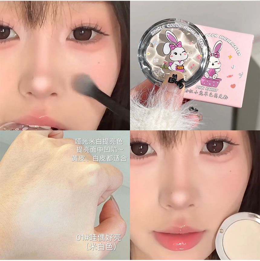 Art Value - Water Ripple Pink Bunny Highlighter - 3 kleuren