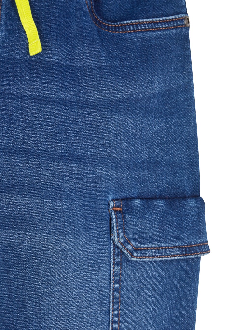 Jogg-jean cargo garçon, Slim Fit