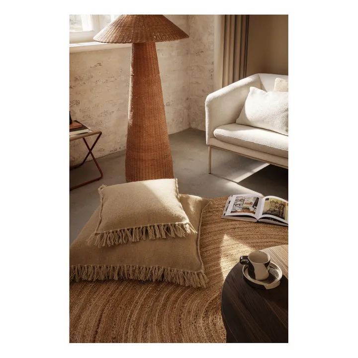 Ferm Living Lampe Dou en rotin