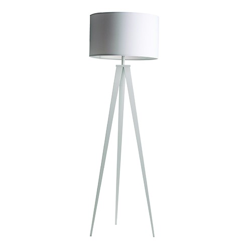 Vloerlamp Tripod wit