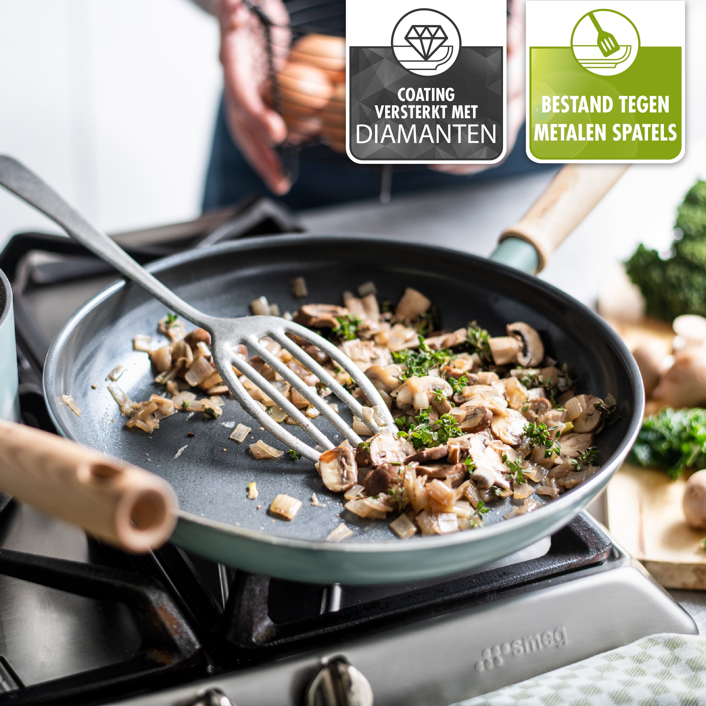 Greenpan Mayflower Pannenset 5-delig met Accessoires