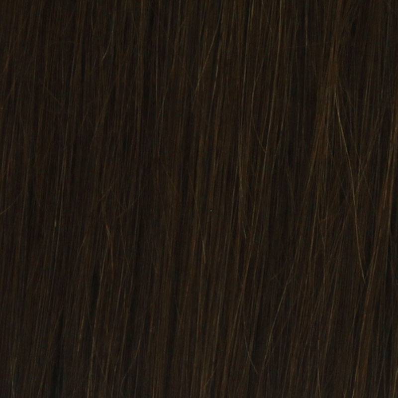 Bandeau extensions naturelles à clips Chatain