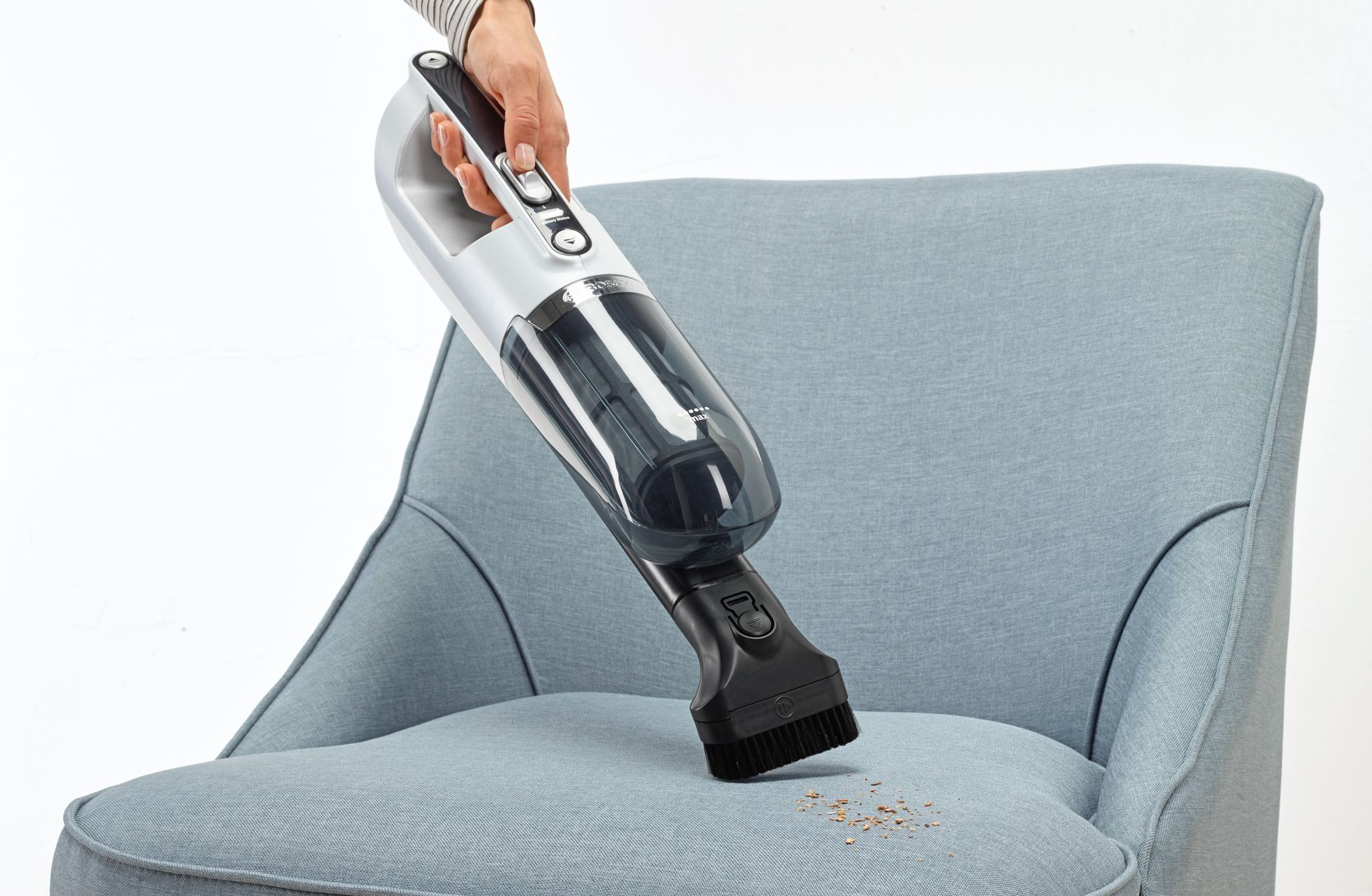 Aspirador de pó sem fio Flexxo Série 4, 25,2 V, branco, BBH32551