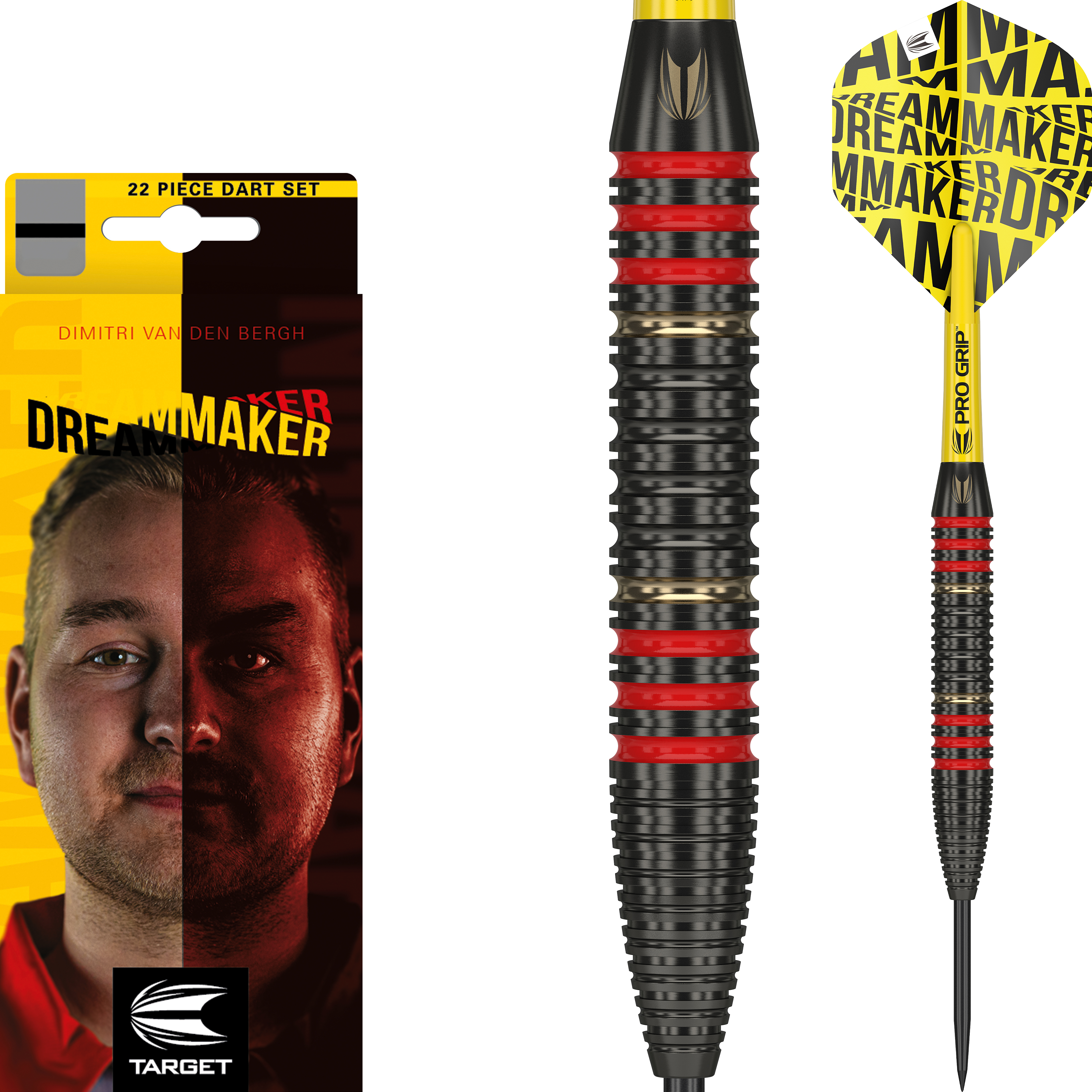 Target - Dimitri van den Bergh Brass - Steeldart
