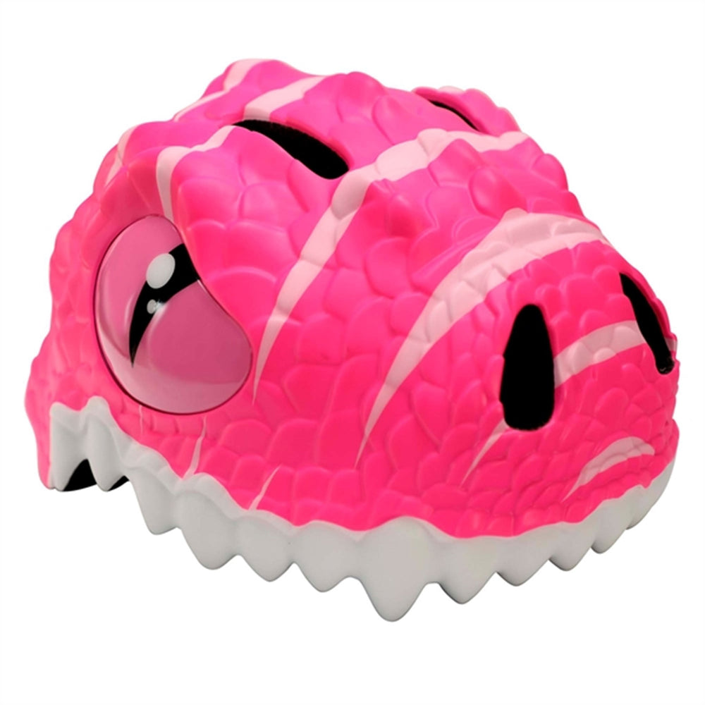 Køb Crazy Safety Dino Cykelhjelm Pink