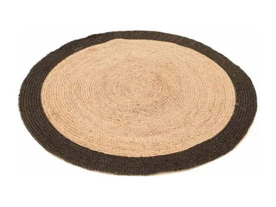 Tapis Rond Déco en Jute 