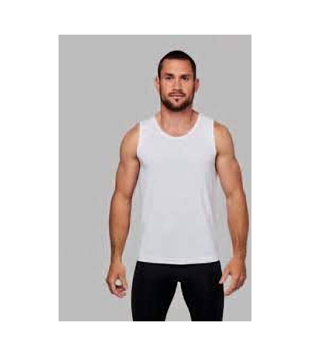 Kariban - Débardeur de sport - Homme (Blanc) - UTRW2719