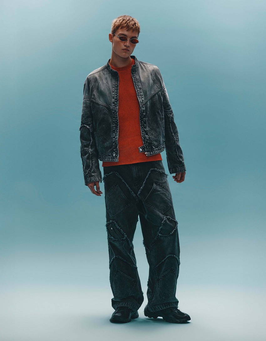 Suéter canelado Generation Bershka