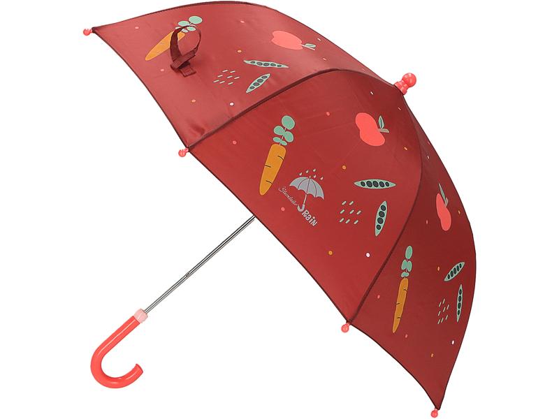 Sterntaler Regenschirm Emmily Lustiger Schirm mit all-over Muster für Ausflüge im Regen