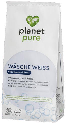 Planet Pure Wäscheweiss Milde Sauerstoffbleiche