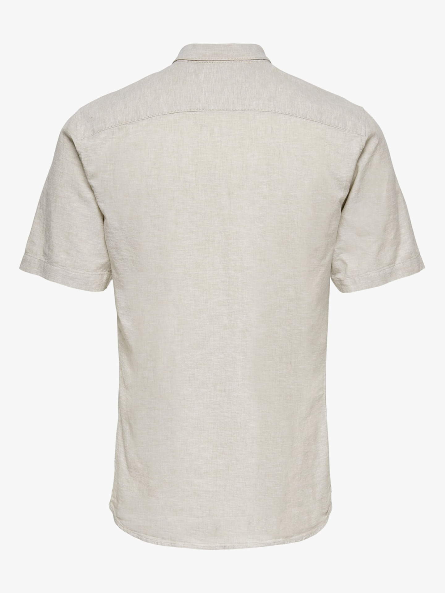 Caiden Short Sleeve Solid Linen Shirt