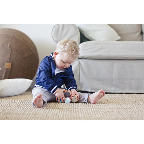 Tortue turbo à rouler Bois et multicolor - HAPE