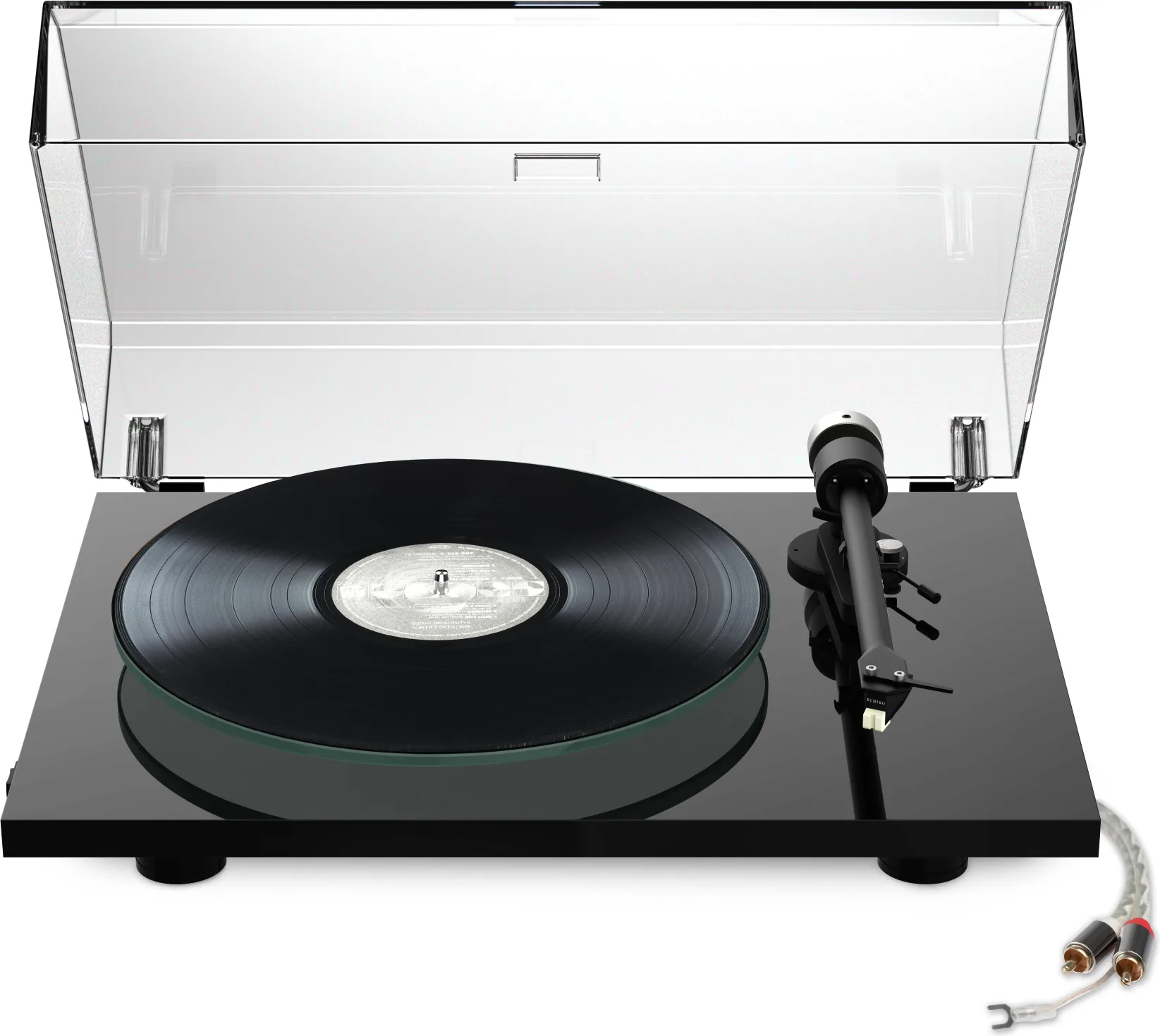Pro-Ject T2 W Noir laqué   cellule Sumiko Rainier Platines vinyle hi-fi