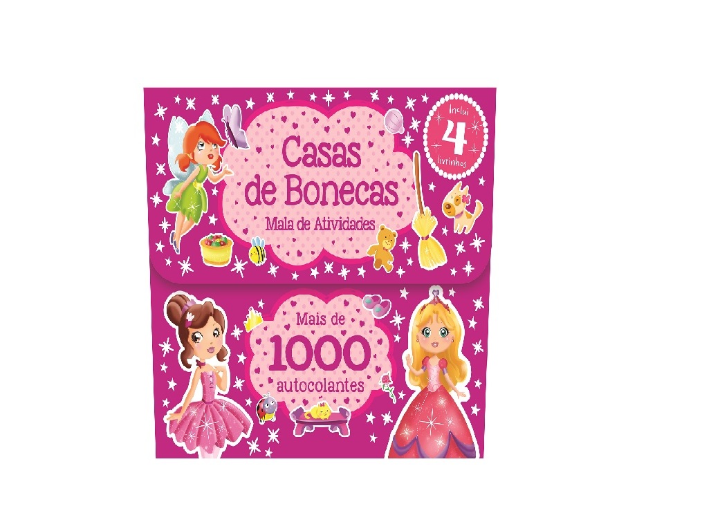 LIVRO CASAS DE BONECAS MALA DE ATIVIDADES