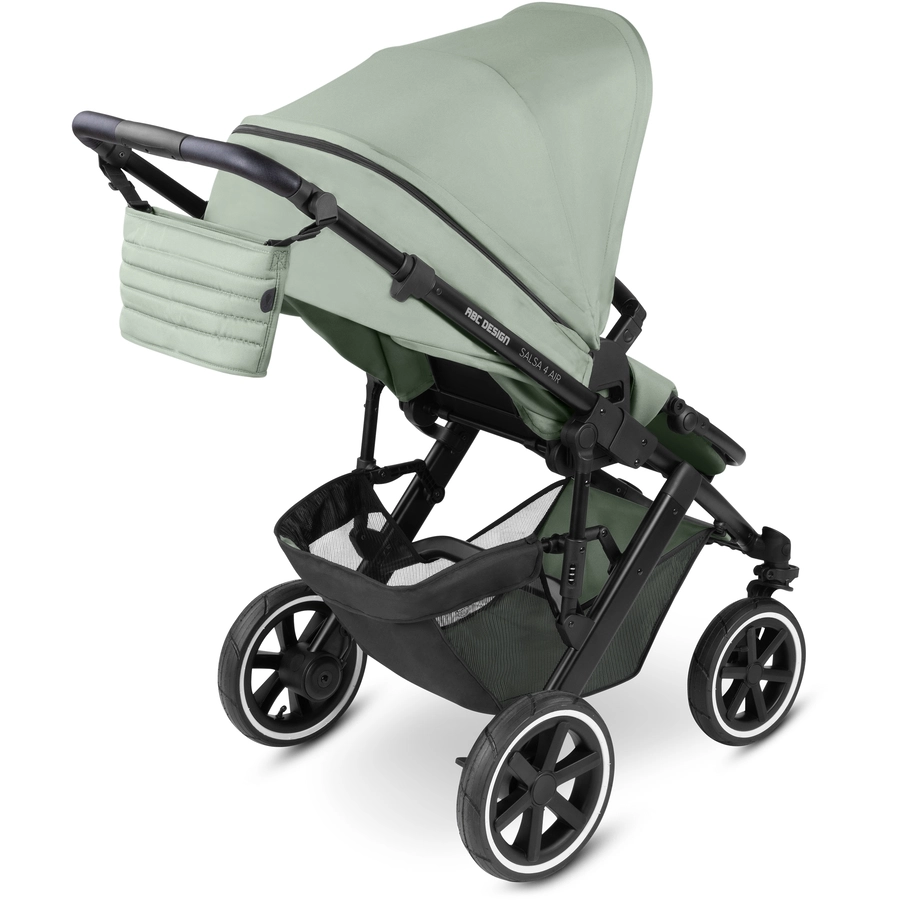 ABC DESIGN Kombikinderwagen Salsa 4 Air Pine Kollektion 2024 + Regenschutz und Adapter gratis